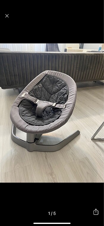 NUNA LEAF ANA KUCAĞI GRİ