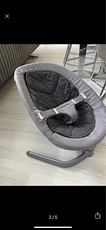 0 - 13 kg Beden NUNA LEAF ANA KUCAĞI GRİ