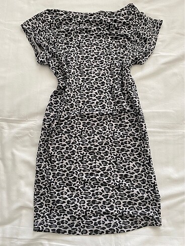 Home Store Y2K Leopar Desenli elbise