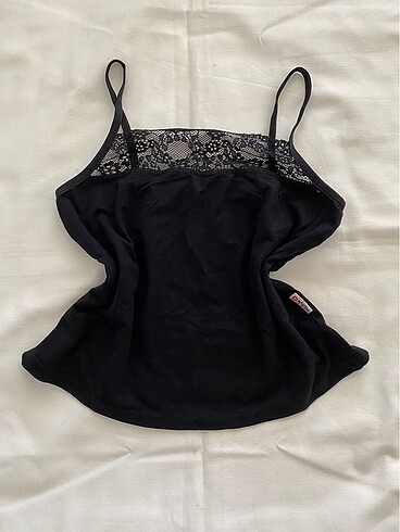 Vintage Siyah Crop