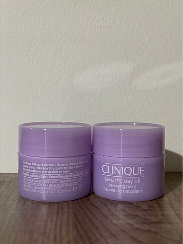 Clinique makyaj temizleme balmı