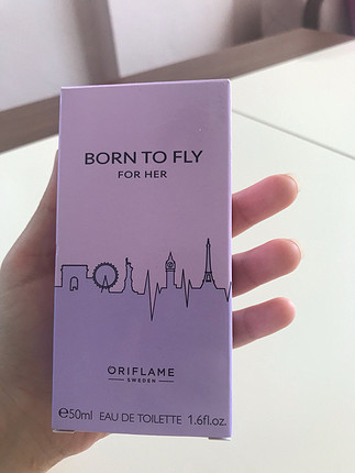 Born to fly bayan parfümü oriflame 50 ml