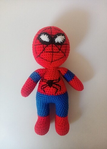 Spiderman amigurumi oyuncak