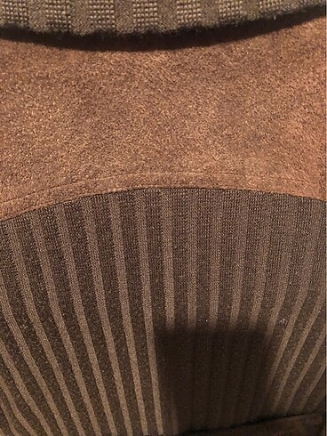 Mango Kahverengi Kadın Süet Ceket - Görsel 4