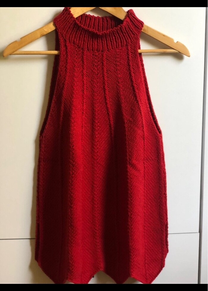 Kırmızı Koton Bluz - Görsel 2