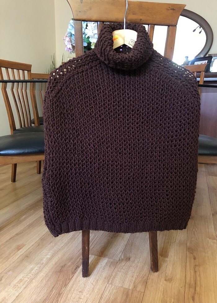 Kahverengi Süveter - Görsel 3