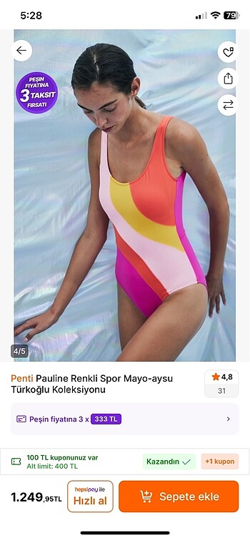 Penti Pauline Spor Mayo
