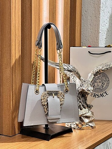  Beden Versace çanta 23*16 cm Astarsız