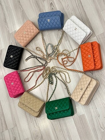  Beden ten rengi Renk Chanel 20*14 cm 3 bölmeli