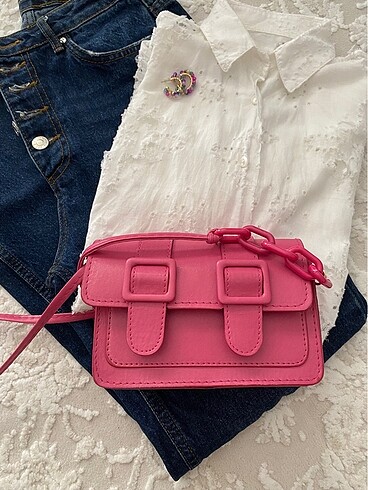 Zara Tokalı mini çanta