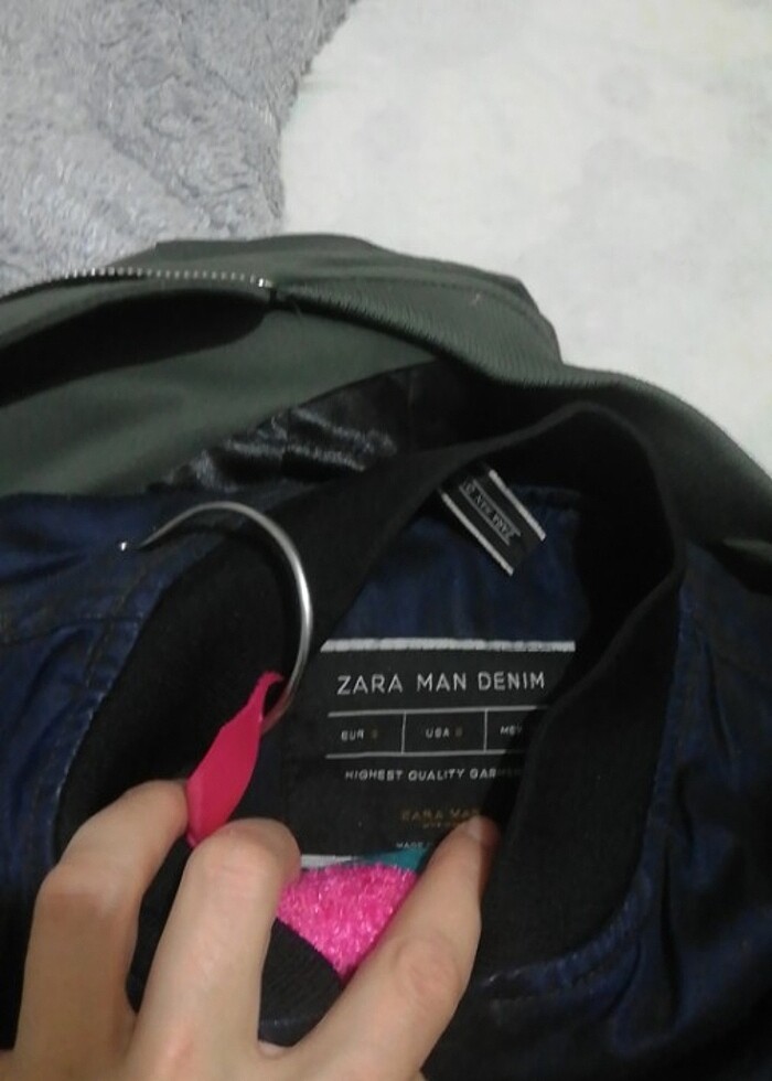 Lacivert trençkot  - Görsel 3