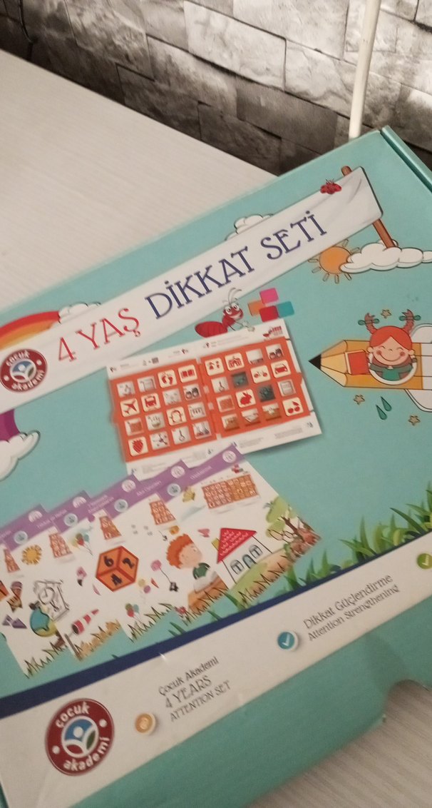 4 Yaş Dikkat Seti Eğitici Oyuncak - Görsel 2