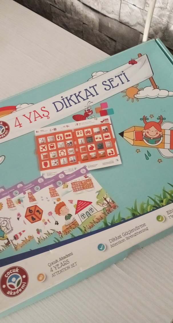4 Yaş Dikkat Seti Eğitici Oyuncak - Görsel 3