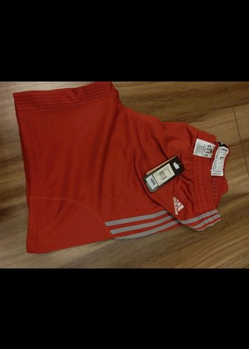 Adidas Adidas Kırmızı Atletik Rahat Şort