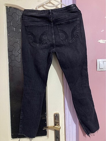 Hollister YIRTIK DAR KOT PANTOLON ESNEK KUMAŞ
