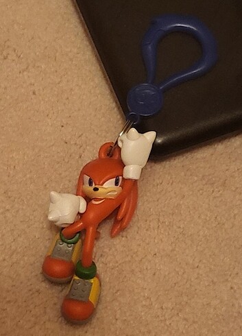 Sonic Knuckles Figür Anahtarlık 