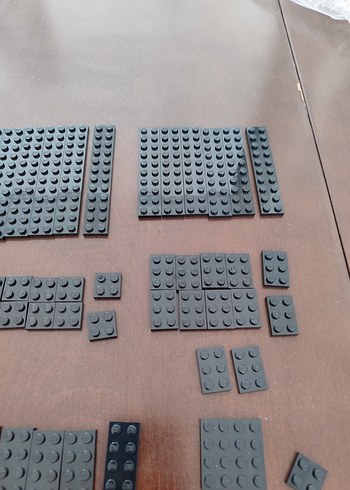  Beden Renk Siyah Lego Parçaları Seti(85 parça)