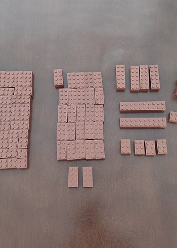 Kahverengi i Lego Tuğlaları Seti