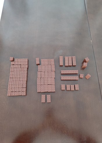 Diğer Kahverengi i Lego Tuğlaları Seti