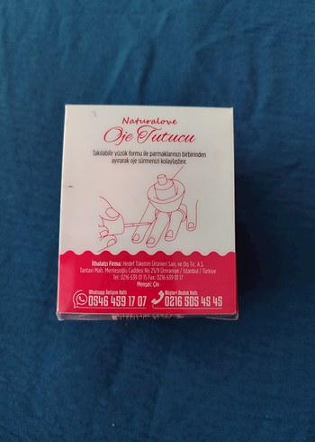 Naturalove Silikon Oje Tutucu - Görsel 2