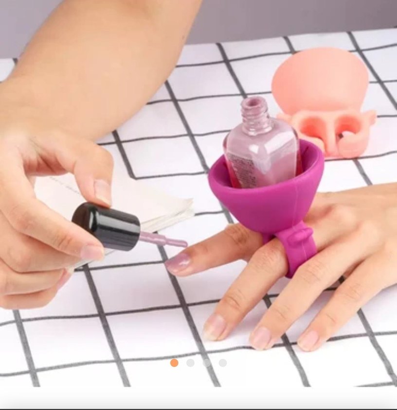 Naturalove Silikon Oje Tutucu - Görsel 4