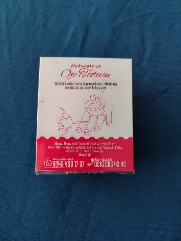 Naturalove Silikon Oje Tutucu - Görsel 2