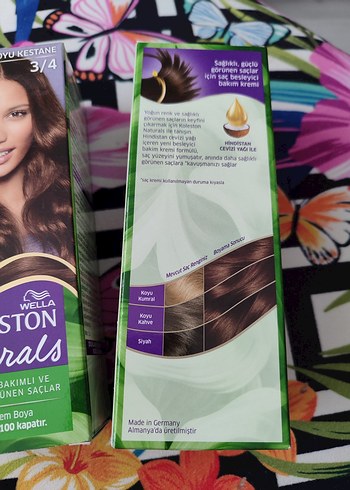 Wella Koleston Naturals Koyu Kestane Saç Boyası 3/4(2 kutu) - Görsel 3