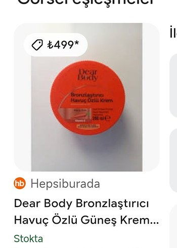 Dear Body Bronzlaştırıcı Havuç Özlü Krem 200ml - Görsel 4