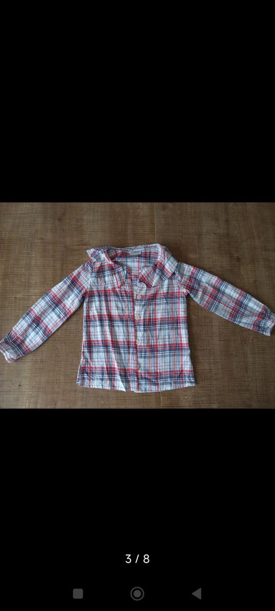 Kız Çocuk Gömlek ve Kot Pantolon - Görsel 4