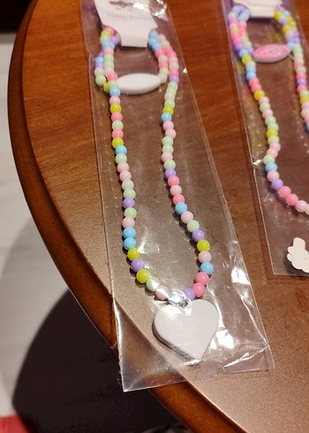 Labubu Çocuk Kolye Bileklik Seti - Görsel 6