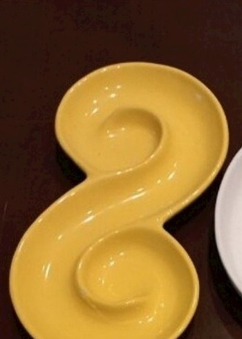 Sarı ve Beyaz Zeytin Sunum Tabak Seti - Görsel 4