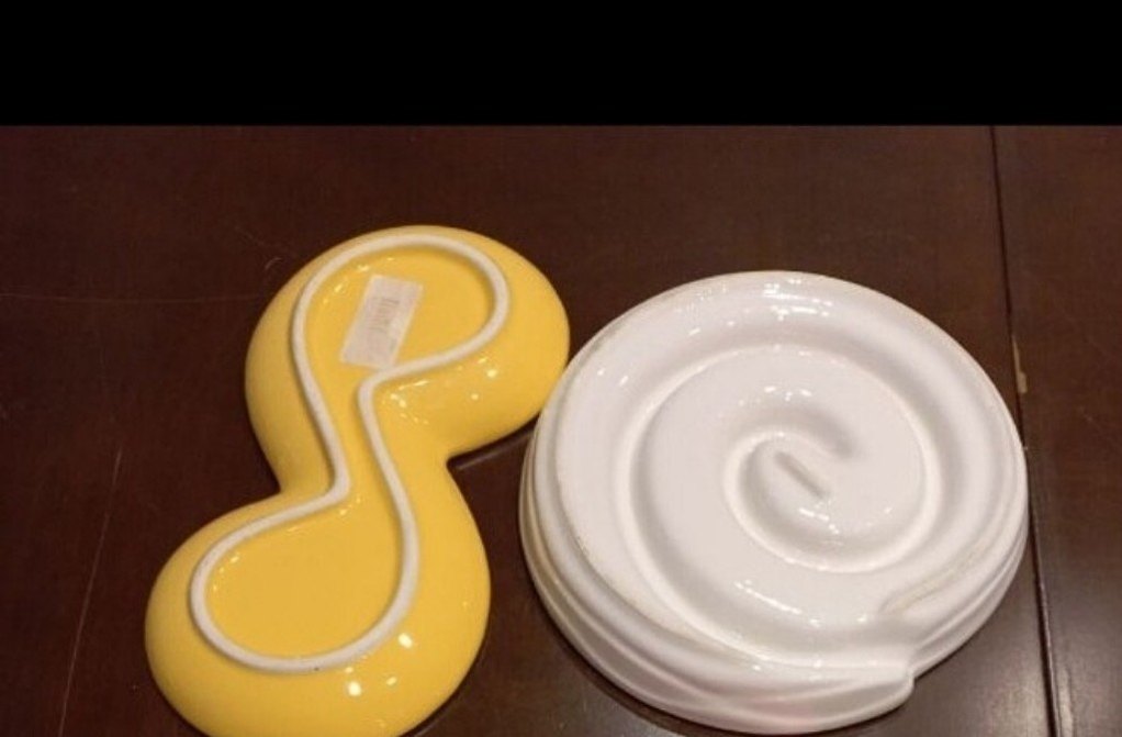 Sarı ve Beyaz Zeytin Sunum Tabak Seti - Görsel 2