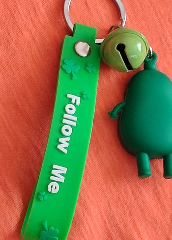 Renkli Avokado Figürlü Kadın Anahtarlık - Görsel 6