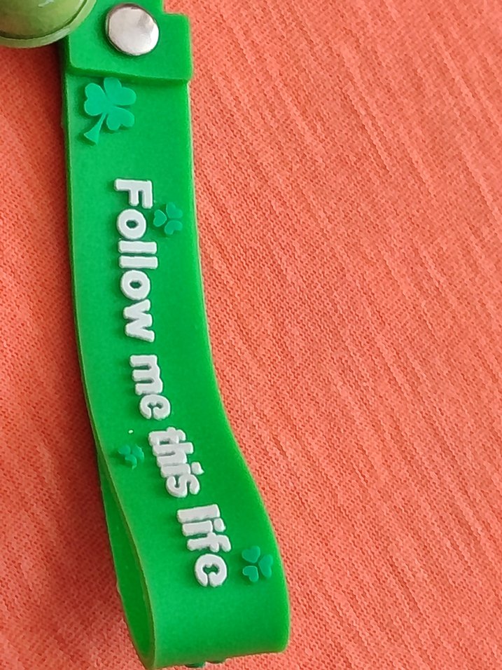 Renkli Avokado Figürlü Kadın Anahtarlık - Görsel 5