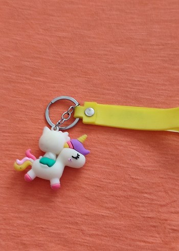 Renkli Unicorn Anahtarlık - Görsel 4