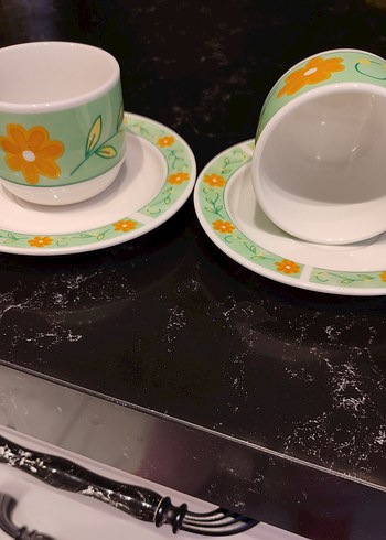 İkili  Kahve Fincanı Seti - Görsel 2