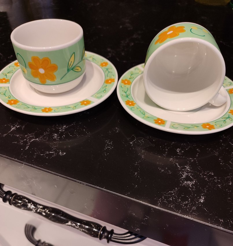 İkili  Kahve Fincanı Seti - Görsel 2