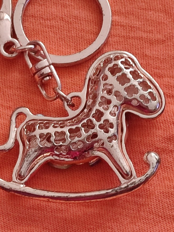 Taşlı At Figürlü Anahtarlık - Görsel 2