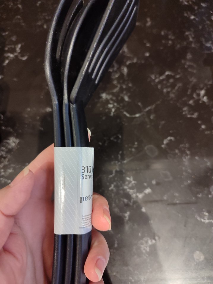 Siyah Mutfak Spatulası Seti ve Sarımsak Ezici - Görsel 4