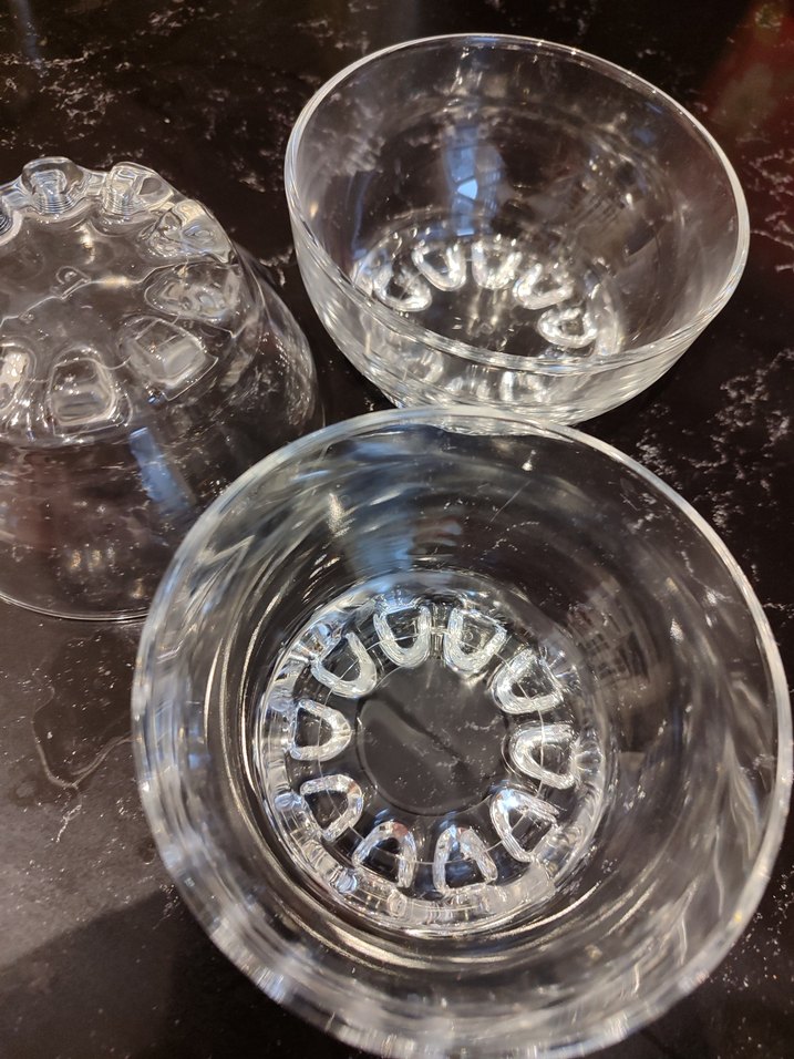 Şeffaf Cam Kase Seti(3 adet) - Görsel 2