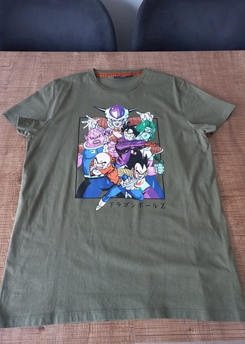 Yeşil Dragon Ball Baskılı Tişört - Görsel 2