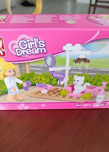 Diğer Suluban girl's dream lego kuaför seti