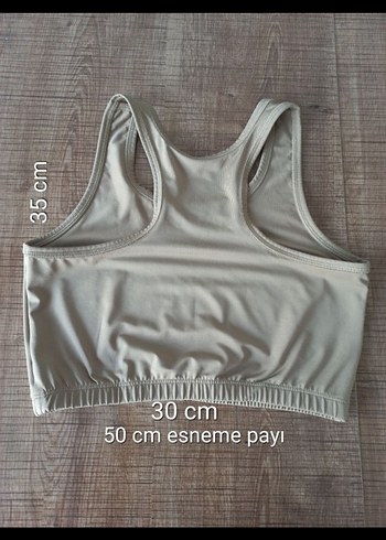 Diğer Bej Kısa Atlet Spor Sütyeni