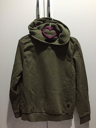 Sweatshirt haki yeşili