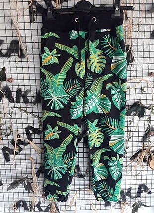 #zara #kız #alt #eşofman çepli paçası lastikli #ikiiplik penye k