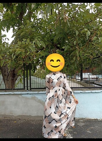 Diğer Tesettür saten elbise