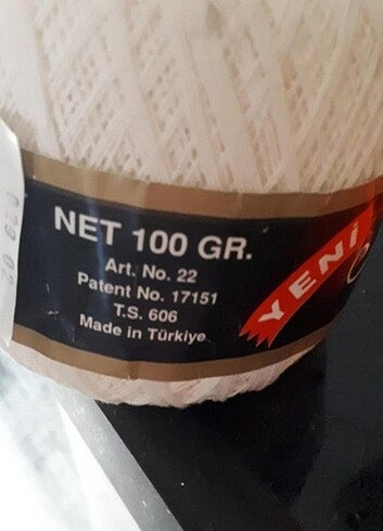  Beden beyaz Renk Dantel ipliği