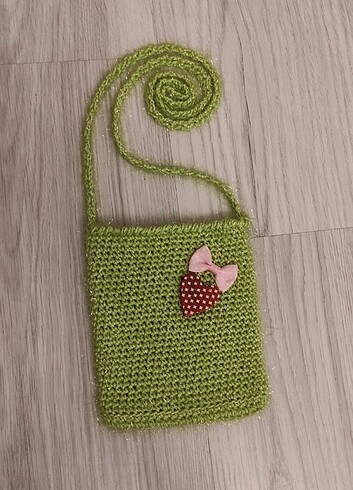 Örgü çocuk çantası - Görsel 5