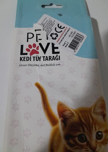 Pembe Kedi Tüy Tarağı - Görsel 6