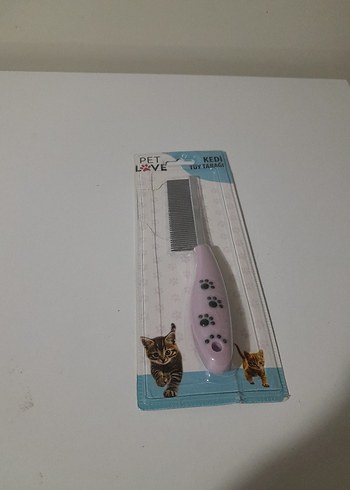 Pembe Kedi Tüy Tarağı - Görsel 3
